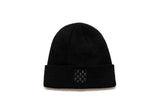 GRB Beanie - Black on Black - Pom Pom optional