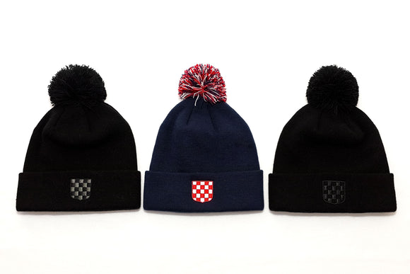 Beanie Bundle - includes all 3 colour options - Pom Pom optional